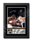 SUGAR RAY LEONARD _ MARVIN HAGLER Limited Edition Boxer Signed Print - Boxing