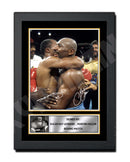 SUGAR RAY LEONARD _ MARVIN HAGLER 2 Limited Edition Boxer Signed Print - Boxing