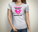 Super Annie Colour Hen T-Shirt - Any Name - Party Tee