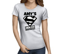 Super Hen Black Hen T-Shirt - Any Name - Party Tee