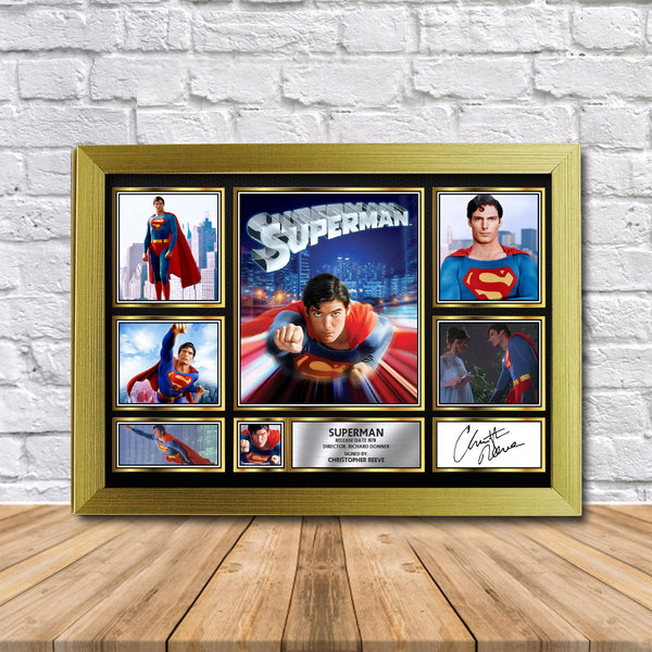 Superman (1987) Printed Signature Print