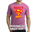 Super Stag Colour Custom Stag T-Shirt - Any Name - Party Tee