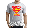 Super Stag Colour Custom Stag T-Shirt - Any Name - Party Tee