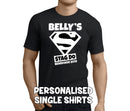 Super Stag White Custom Stag T-Shirt - Any Name - Party Tee