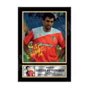 SVETOSLAV TODOROV (1) Limited Edition Football Player Signed Print - Football