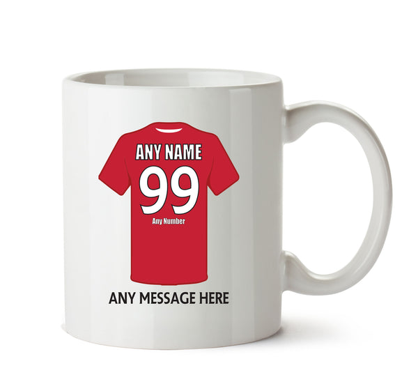 Salford City INSPIRED Football Team Mug Personalised Mug – printed mug product image 1