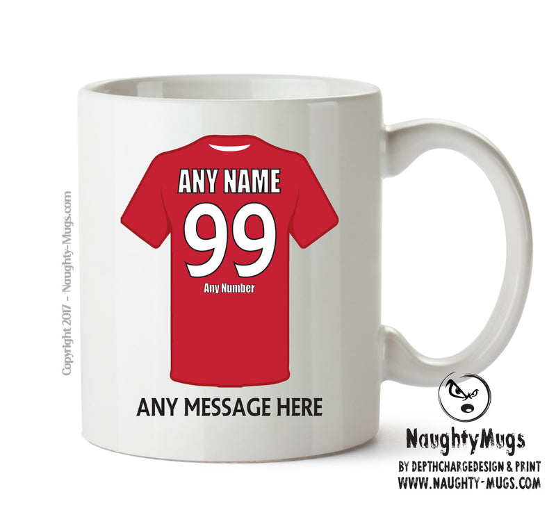 Salford City INSPIRED Football Team Mug Personalised Mug