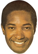 SAM COOKE JB - Music Star Fancy Dress Cardboard Celebrity Party Face Mask