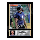 Sam Koch 2 Limited Edition Football Signed Print - American Footballer