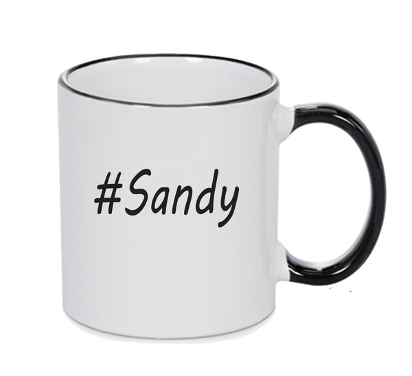 Personalised Your CUSTOM Name Sandy Printed Mug – printed mug product image 1