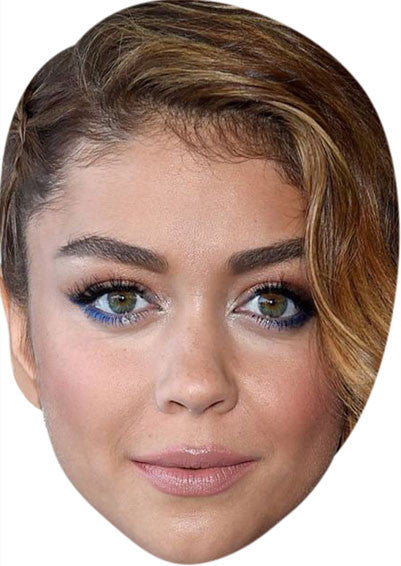 Sarah Hyland Face Mask – Fancy Dress Cardboard Costume Mask