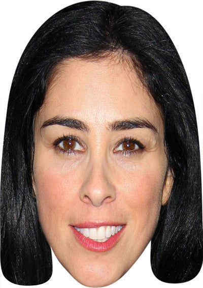 Sarah Silverman 2 Face Mask – Fancy Dress Cardboard Costume Mask