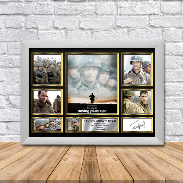 Saving Private Ryan Printed Signature Print