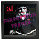 Saw - Jigsaw Lego Display Case - Minifigure Display Background and Frames