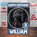 Personalised Birthday Card