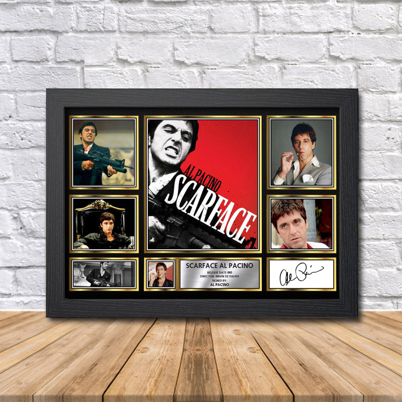 Scarface Limited Edition Signed Print