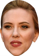 Scarlett Johansson MH 2017 Celebrity Face Mask Fancy Dress Cardboard Costume Mask