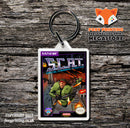 Rygar Retro NES Game Cover Art Gaming Keyring