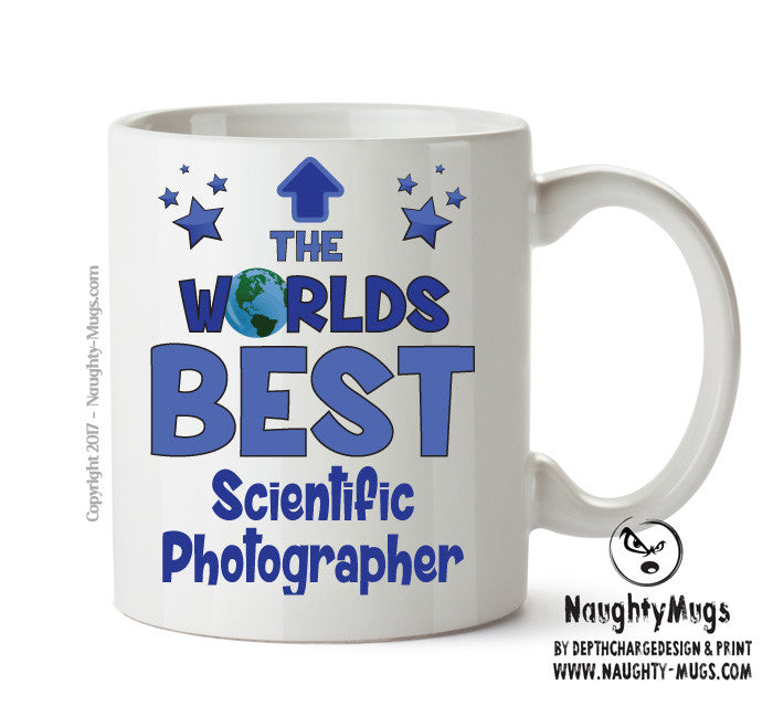 Worlds Best Scientific Photographer Mug - Novelty Funny Mug