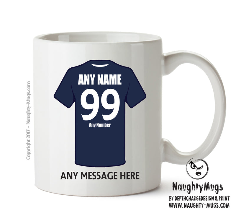 Scotland Football Team Mug - Personalised Birthday Age and Name