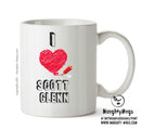 I Love Scott Glenn Celebrity Mug Office Mug