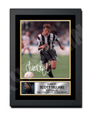 Scott Sellars 2 Limited Edition Football Player Signed Print - Football