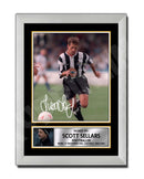 Scott Sellars 2 Limited Edition Football Player Signed Print - Football