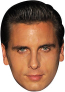 Scott Disick Celebrity Face Mask Fancy Dress Cardboard Costume Mask