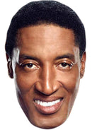 SCOTTIE PIPPIN JB - Basketball Star Fancy Dress Cardboard Celebrity Party Face Mask