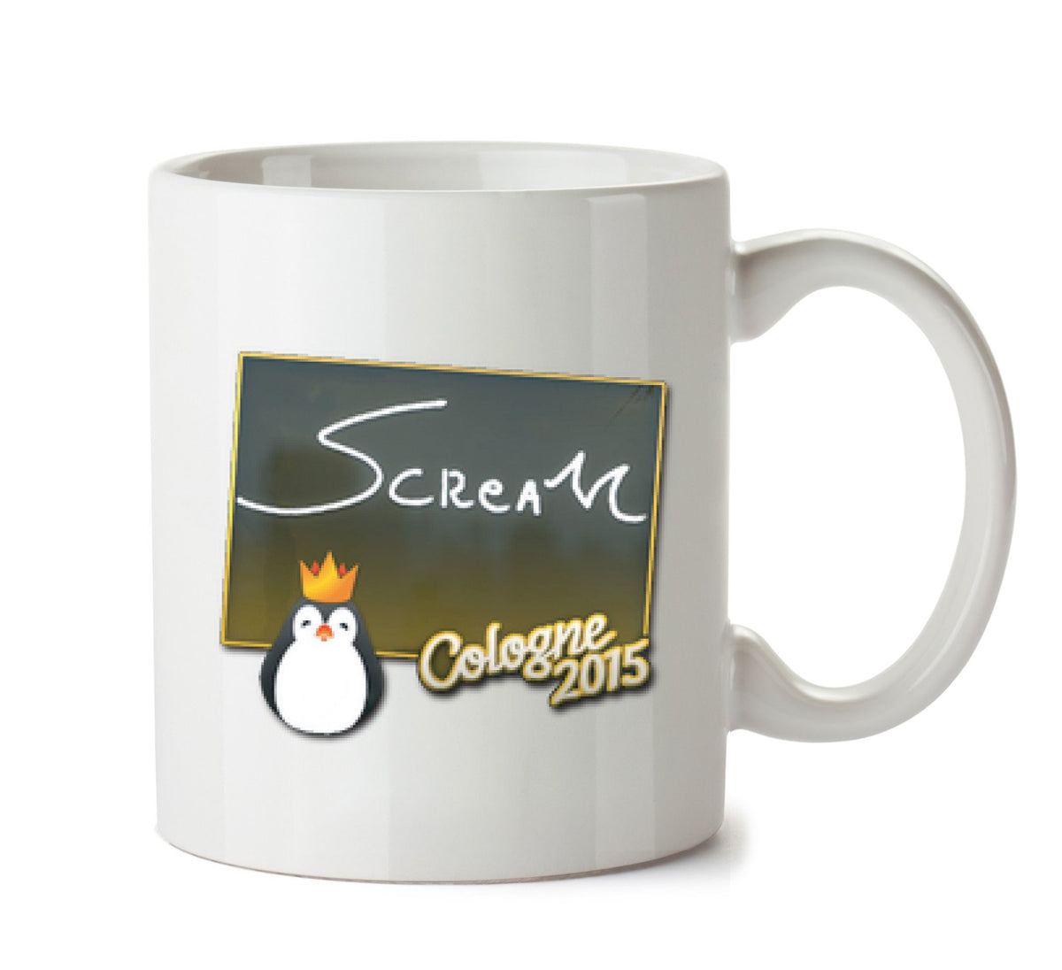 Scream Signature CSGO - Gaming Mugs – printed mug product image 1
