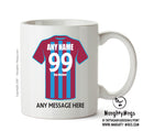 Scunthorpe United INSPIRED Football Team Mug Personalised Mug