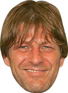 Sean Bean Long Hair Movie Face Mask FANCY DRESS HEN BIRTHDAY PARTY FUN STAG DO HEN