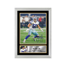 Sean Lee Limited Edition Football Signed Print - American Footballer