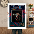 Section Z Retro GAME INSPIRED THEME Nintendo NES Gaming A4 A3 A2 Or A1 Poster Art 496