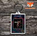 Scat Retro NES Game Cover Art Gaming Keyring
