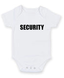 Security Personalised Baby Boy Girl Unisex Short Sleeve Bodysuit