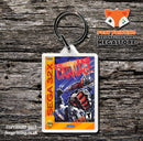 Sega 32x Cosmic Carnage Game Inspired Retro Gaming Keyring