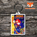 Sega 32x Kuckles Chaotix Game Inspired Retro Gaming Keyring