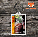 Sega 32x NFL Quaterback Club Game Inspired Retro Gaming Keyring