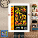 Sega 32x WWF Raw Sega 32x GAME INSPIRED THEME Retro Gaming Poster A4 A3 A2 A1
