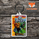 Sega 32x BC Racers Game Inspired Retro Gaming Keyring