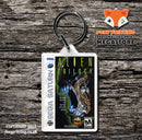 Sega Saturn Alien Trilogy Game Inspired Retro Gaming Keyring