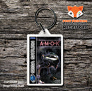 Sega Saturn Amok Eu Game Inspired Retro Gaming Keyring