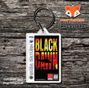 Sega Saturn Black Dawn Game Inspired Retro Gaming Keyring