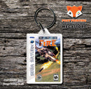 Sega Saturn Blackfire Game Inspired Retro Gaming Keyring