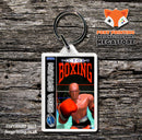 Sega Saturn Centerring Boxing Game Inspired Retro Gaming Keyring