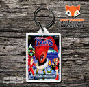 Sega Saturn Chistmas Nights Game Inspired Retro Gaming Keyring