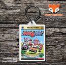 Sega Saturn Choroq Park 2 Game Inspired Retro Gaming Keyring