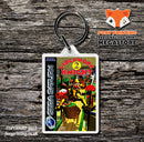 Sega Saturn Clockwork Knight 2 Game Inspired Retro Gaming Keyring