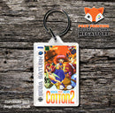 Sega Saturn Cotton2 JP Game Inspired Retro Gaming Keyring